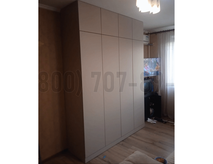 Шкаф в стиле минимализм в Монино